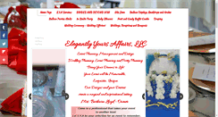 Desktop Screenshot of elegantlyyoursaffairs.com